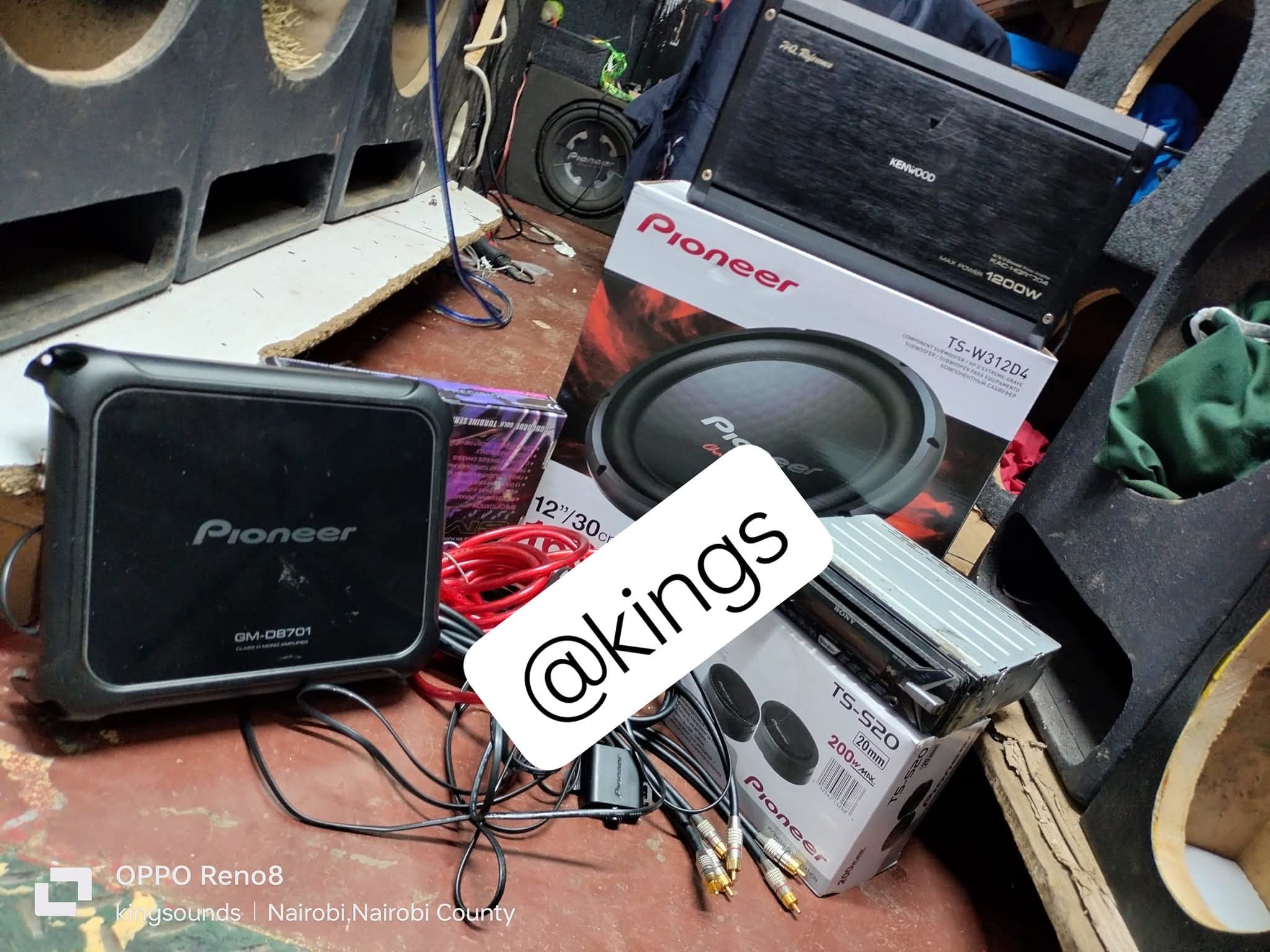 Full car sound system 