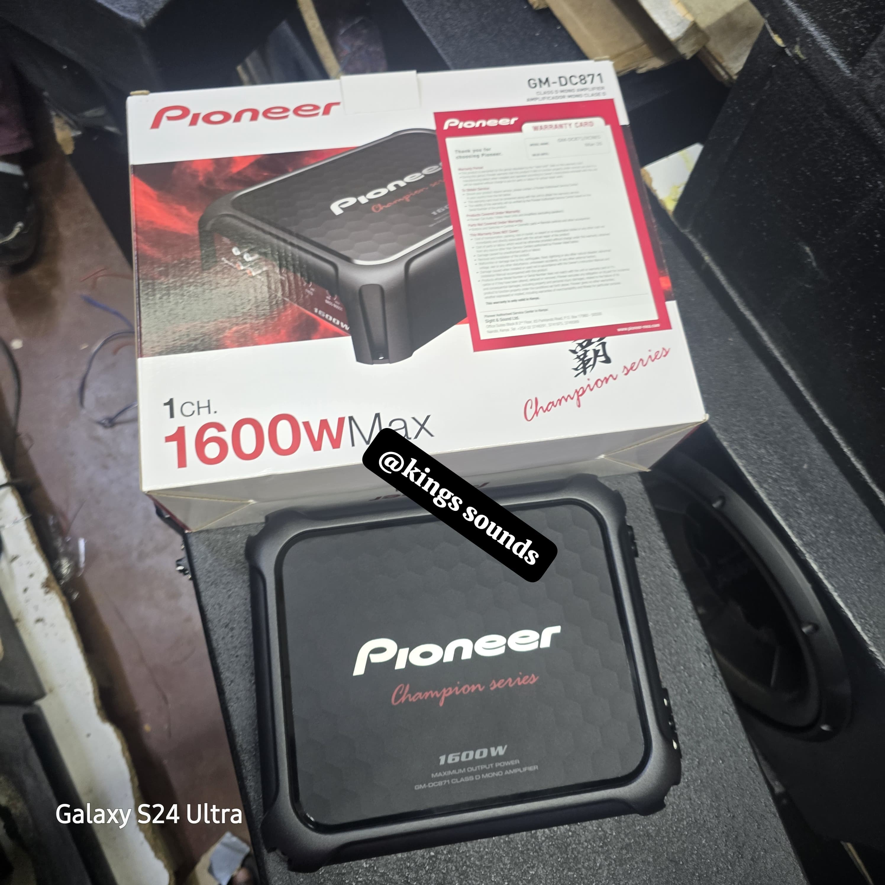 Pioneer monoblock 871.