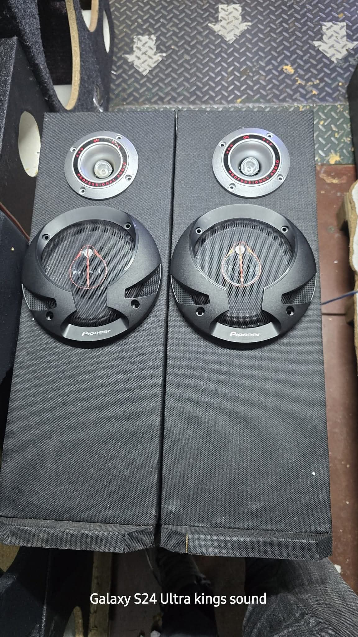 Pioneer tall boys midranges