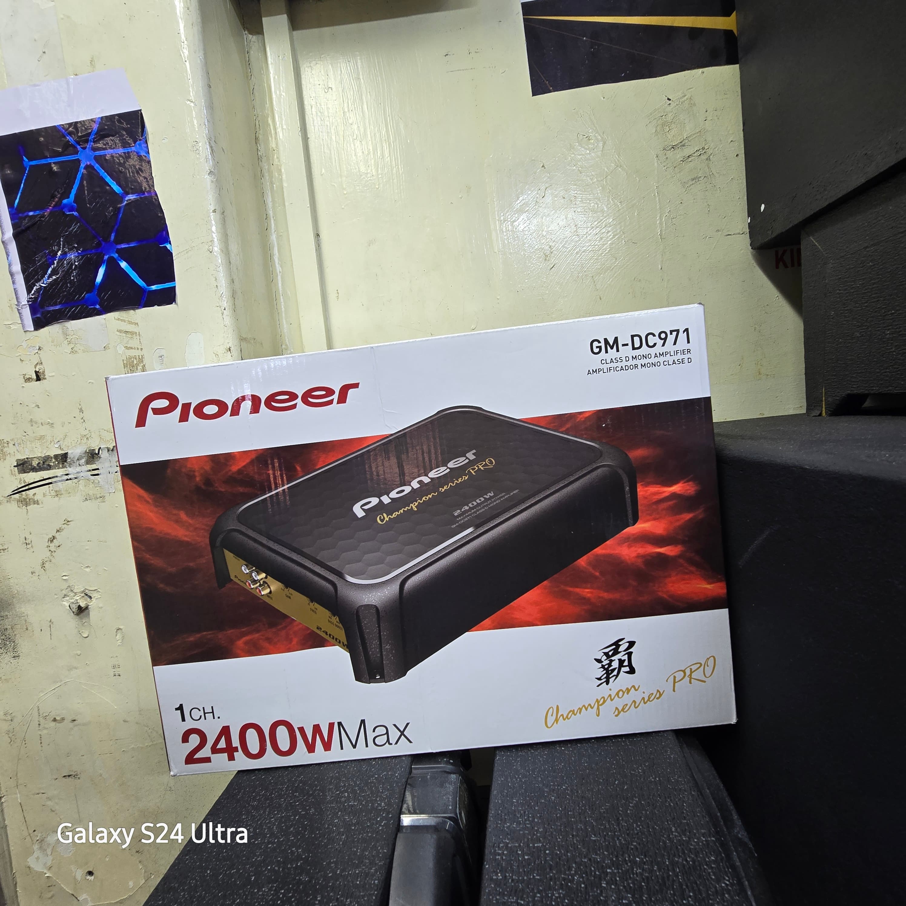 Pioneer monoblock 2400watts