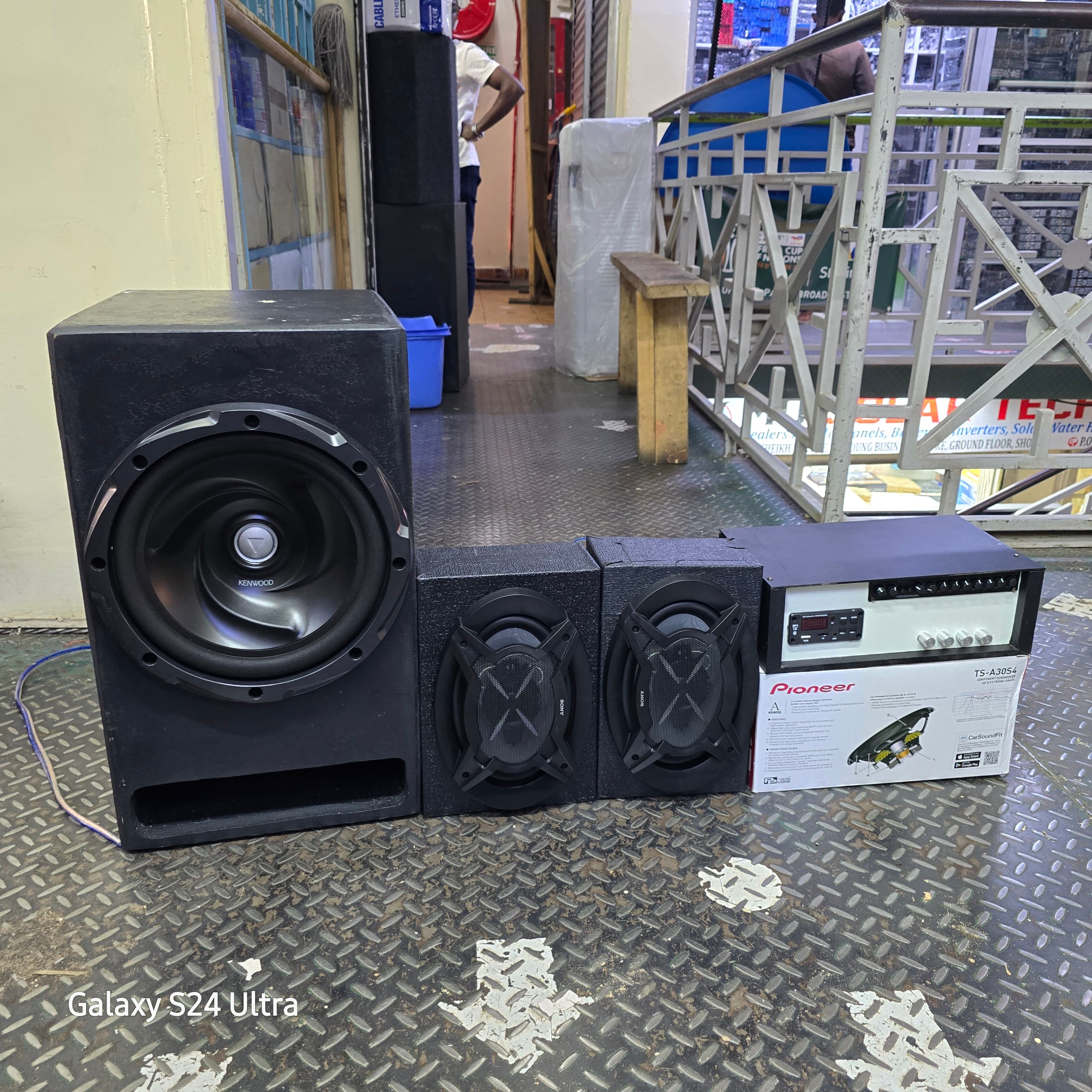 Kenwood home unit.